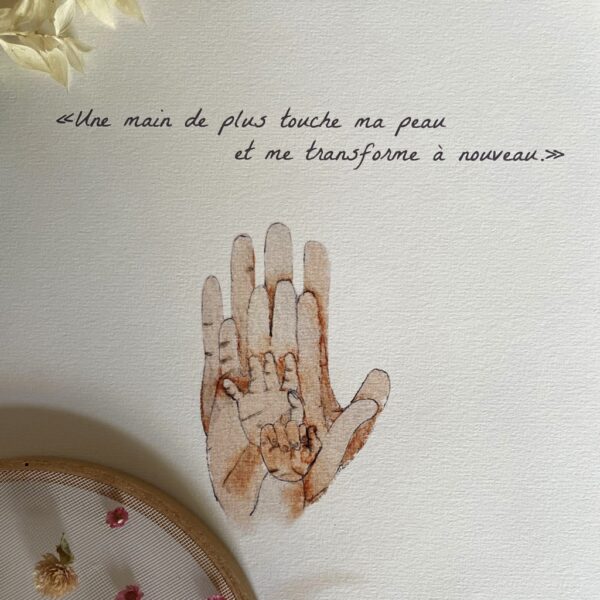 Affiche citation - Mains – Image 2
