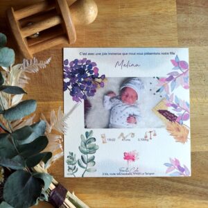 Faire-part Naissance Mélina