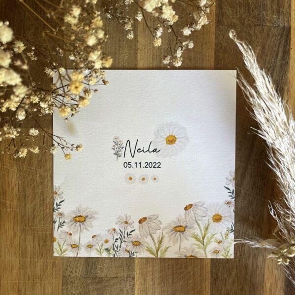 Faire-part Naissance Neila