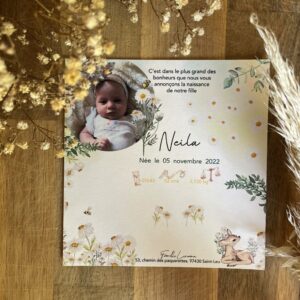 Faire-part Naissance Neila