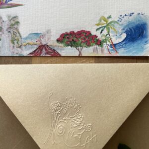 Mon set de papier à lettres – Réunion